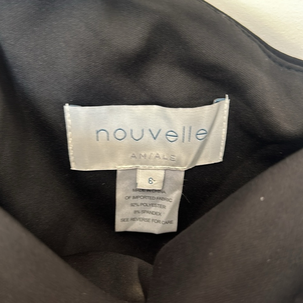 Nouvelle amsale black one shoulder maxi dress 6 - Picture 4 of 7